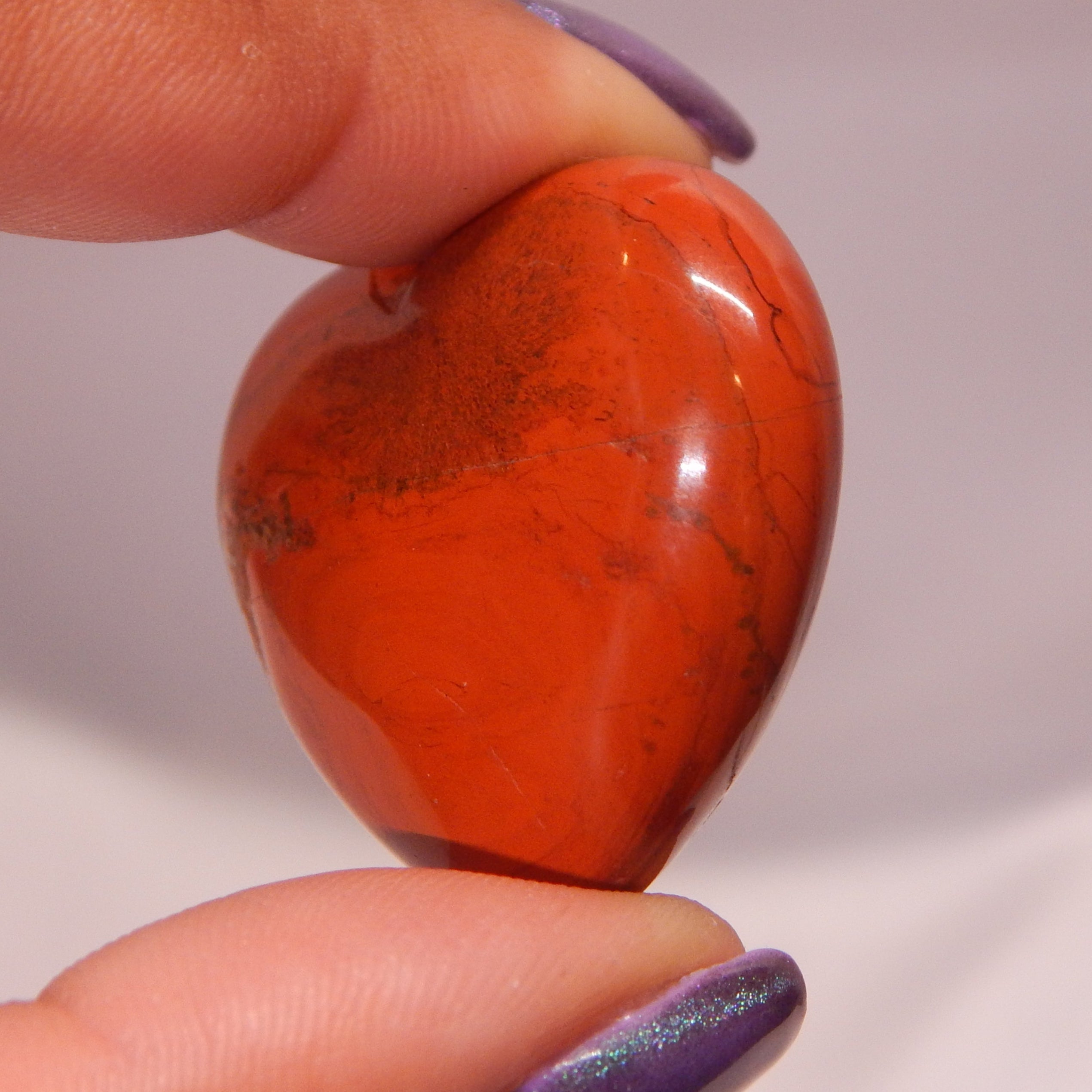 All Natural Crystal - Rounded Hearts