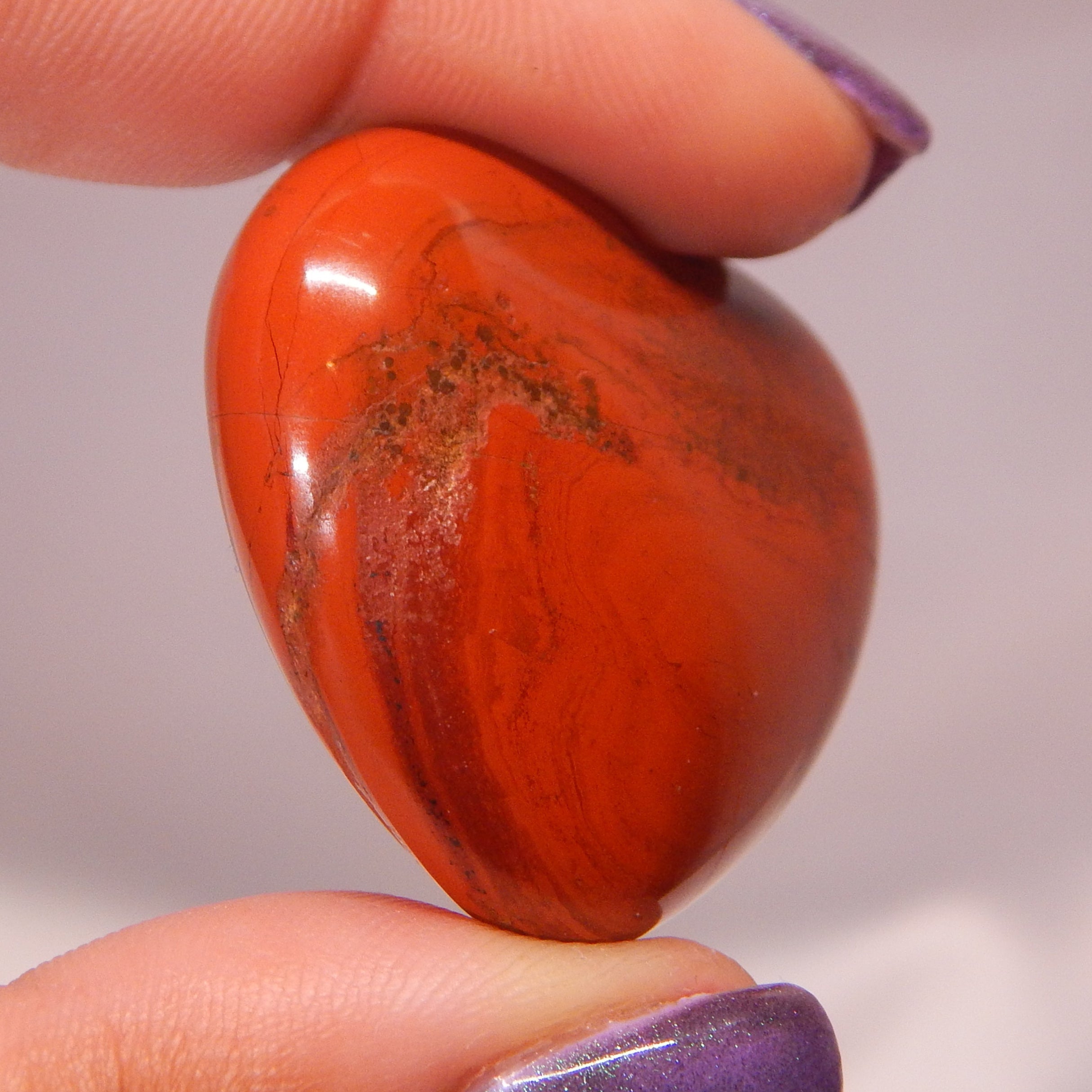 All Natural Crystal - Rounded Hearts