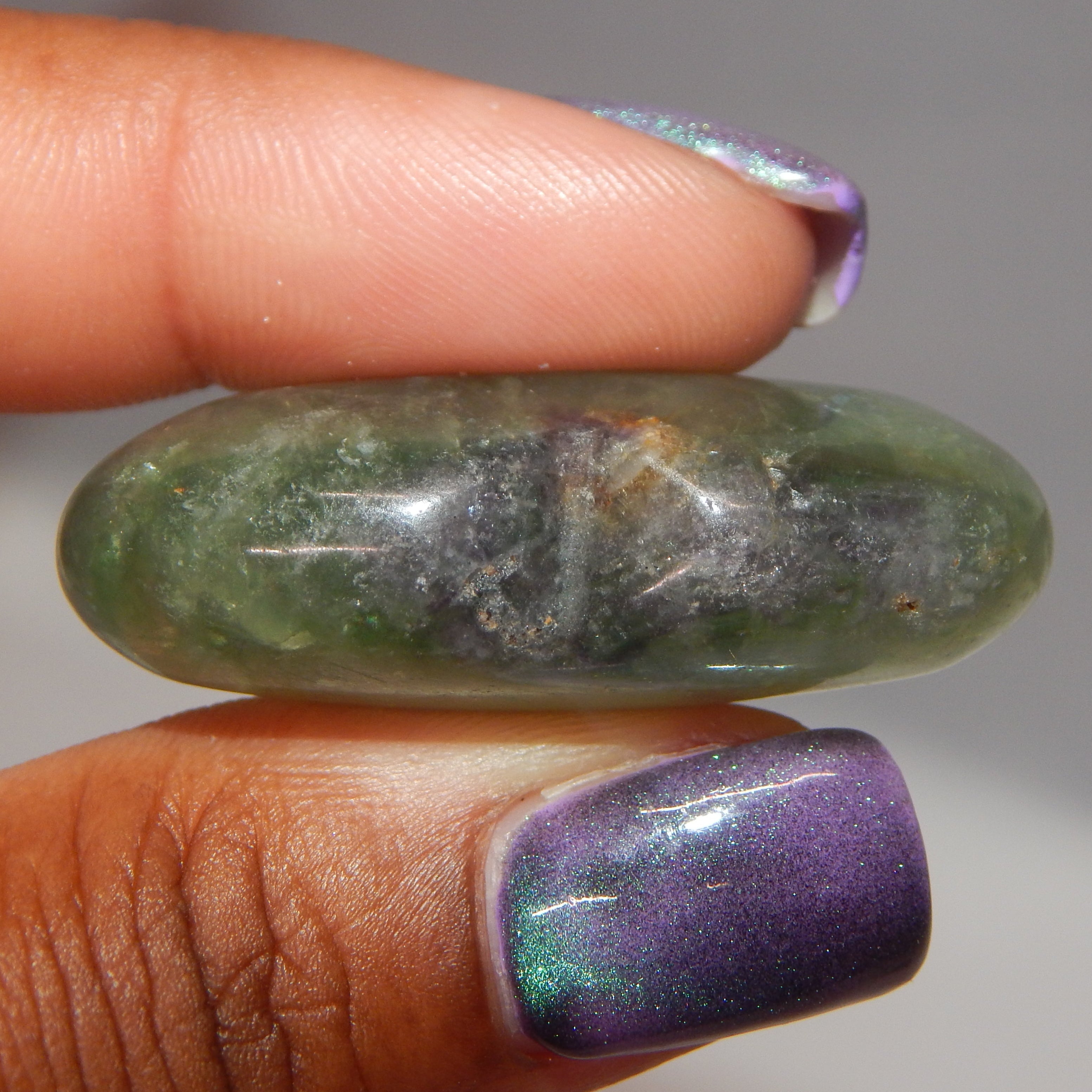 All Natural Crystal - Rounded Hearts
