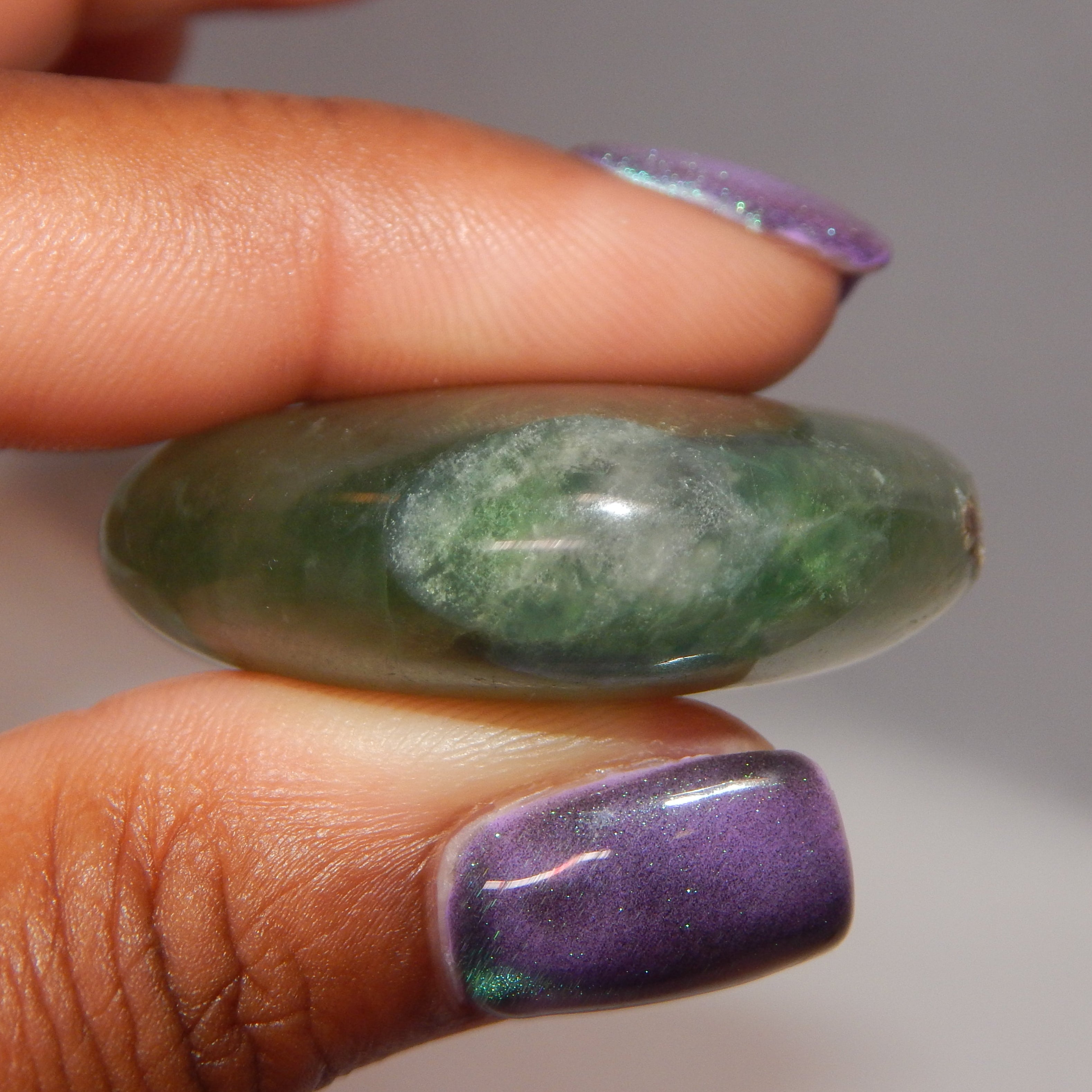 All Natural Crystal - Rounded Hearts