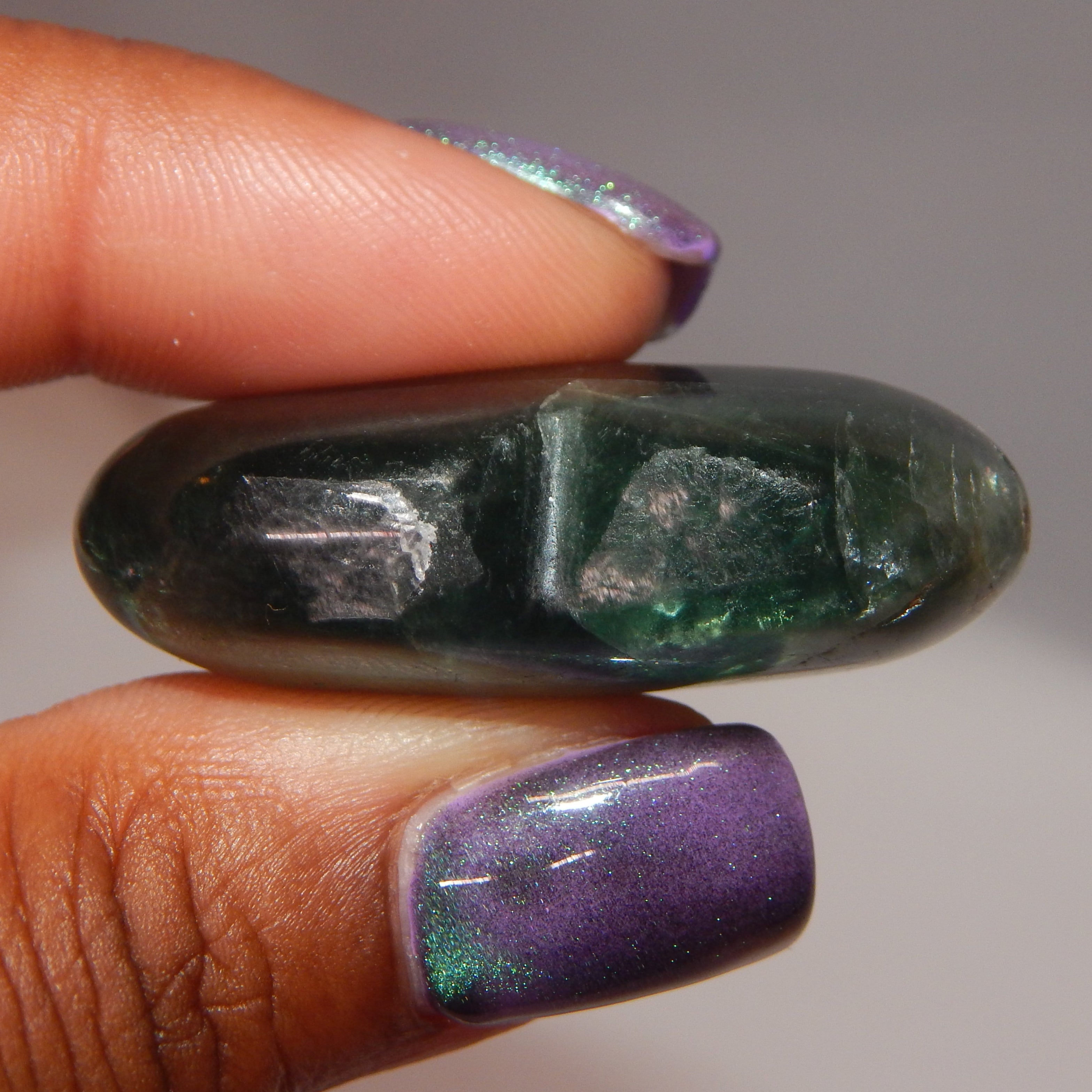All Natural Crystal - Rounded Hearts