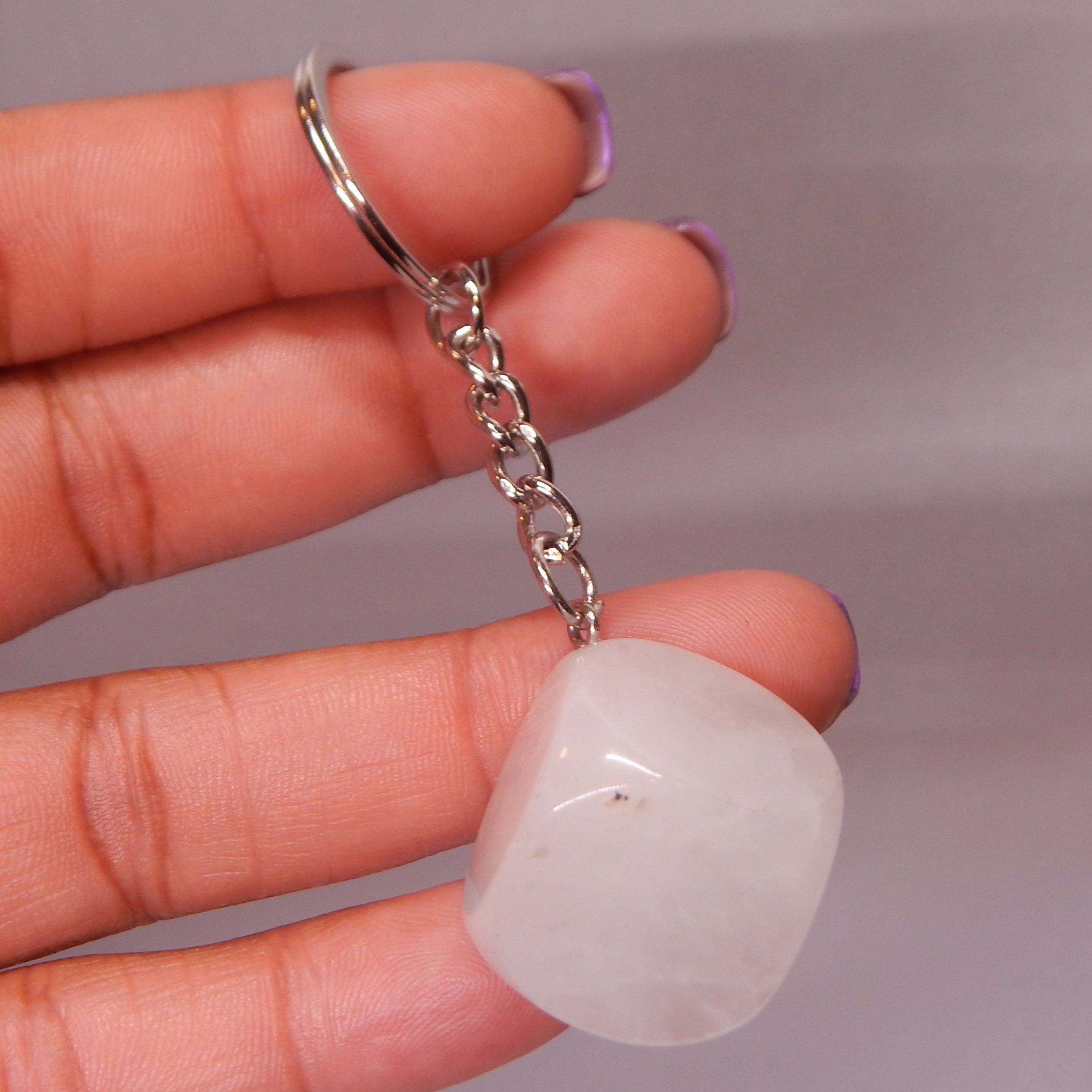 Natural Crystal Keychains