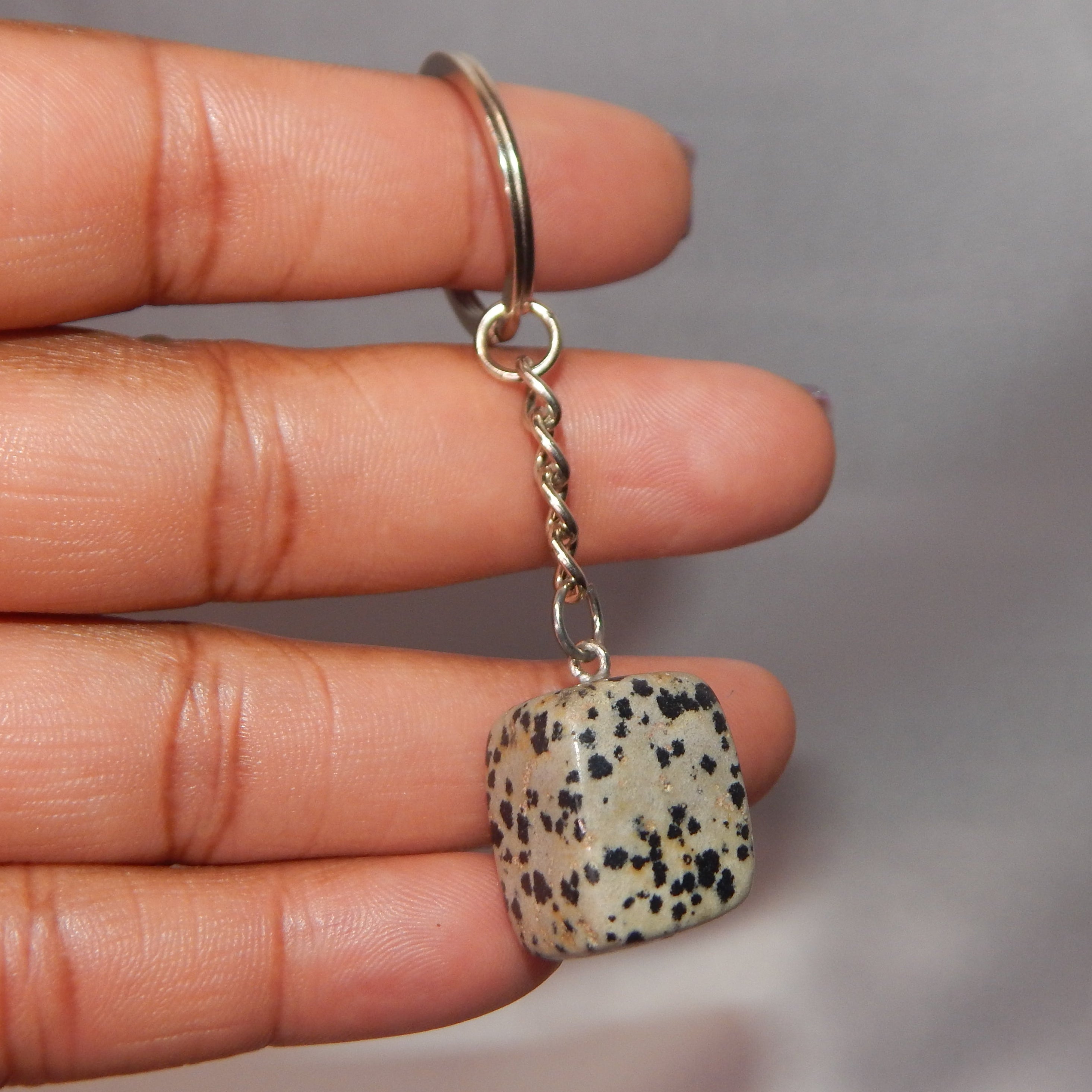 Natural Crystal Keychains