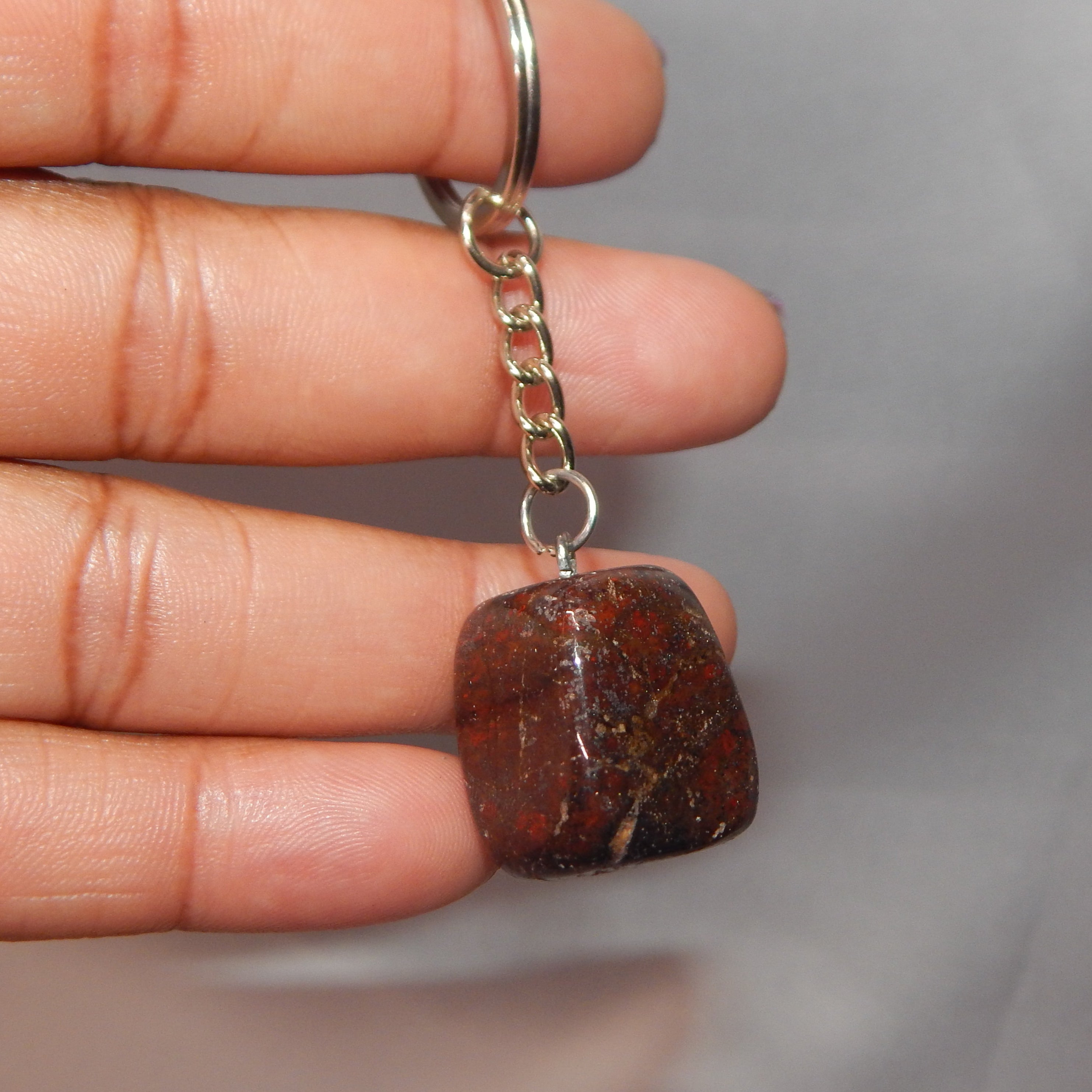 Natural Crystal Keychains
