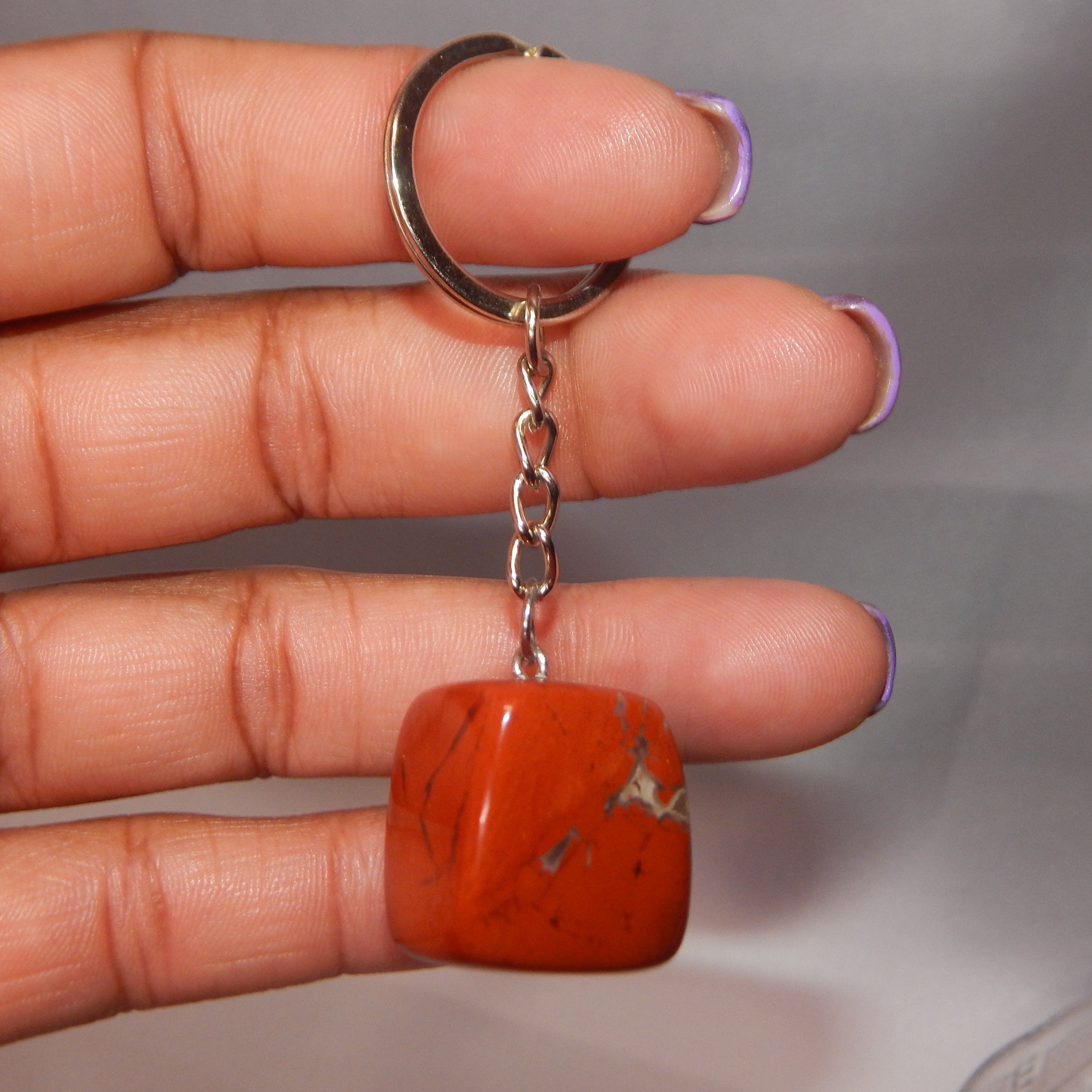 Natural Crystal Keychains