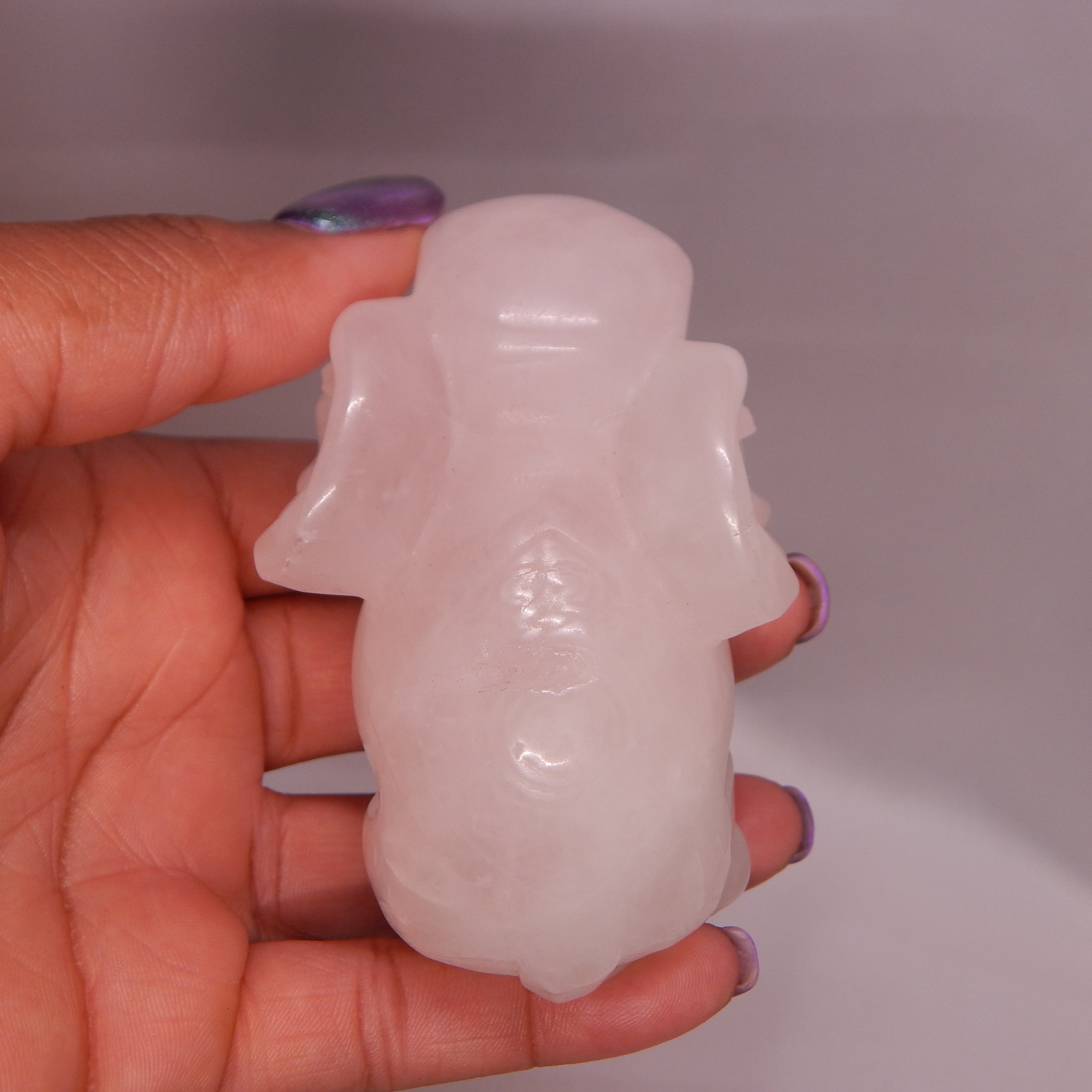 Rose Quartz Elephant