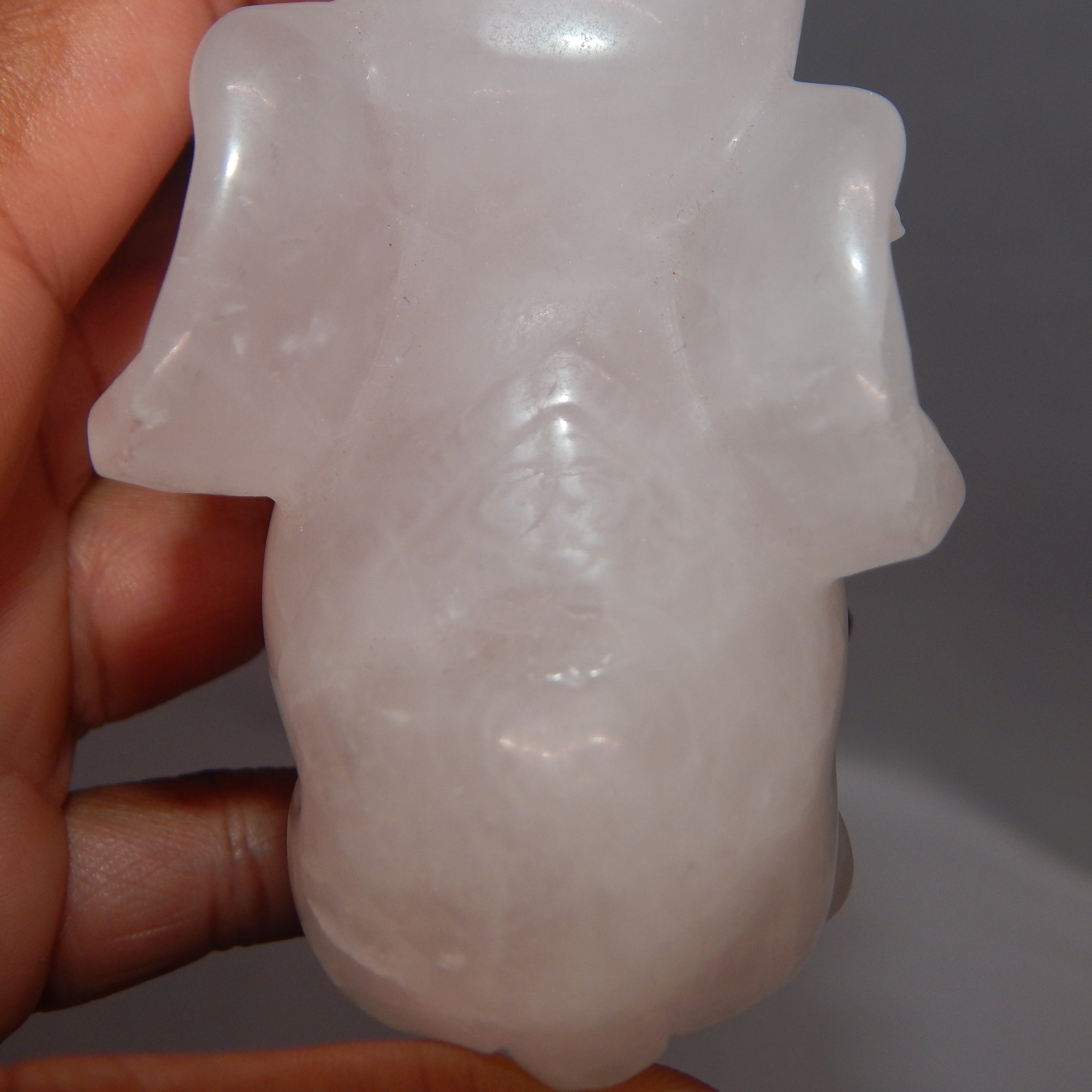 Rose Quartz Elephant