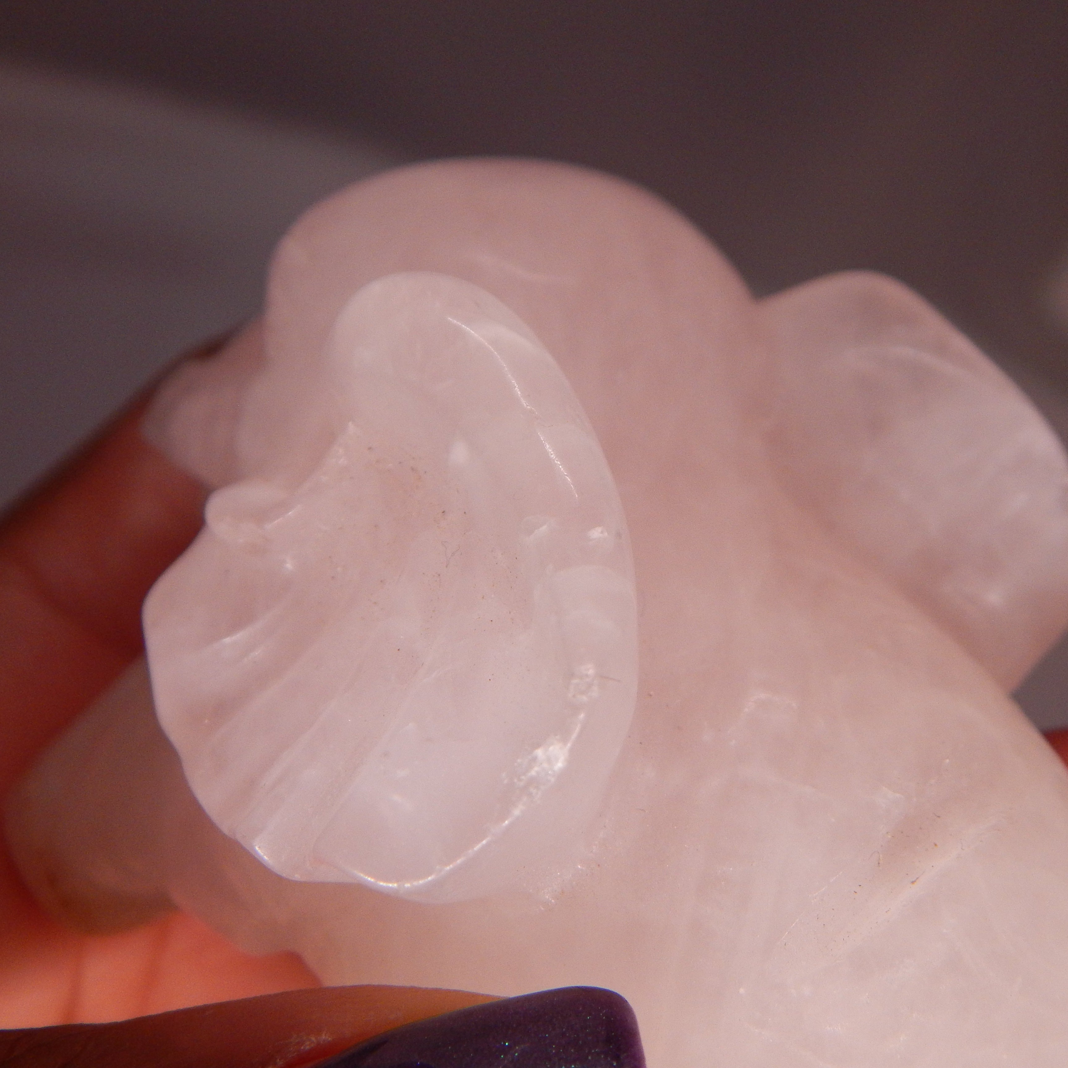 Rose Quartz Elephant