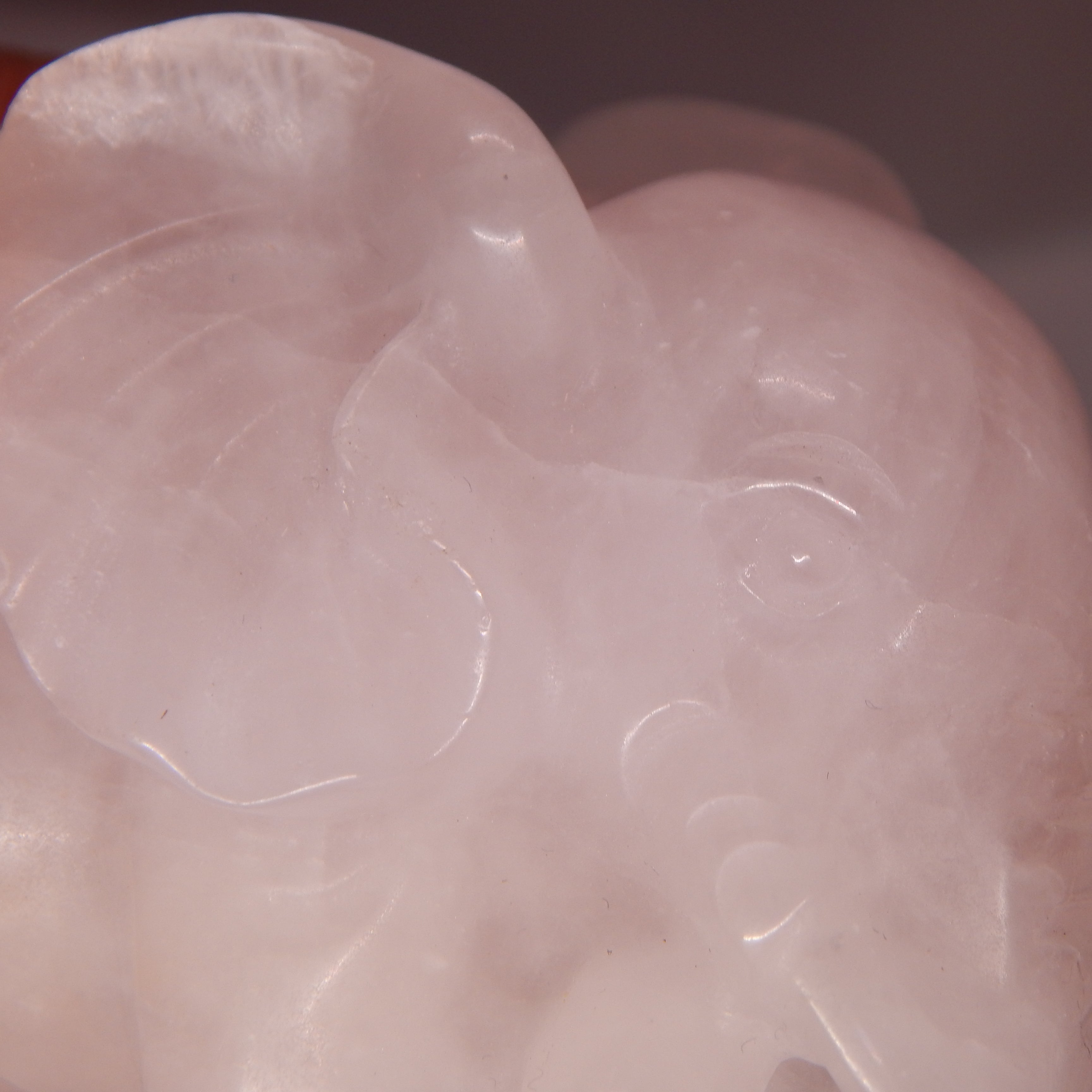 Rose Quartz Elephant