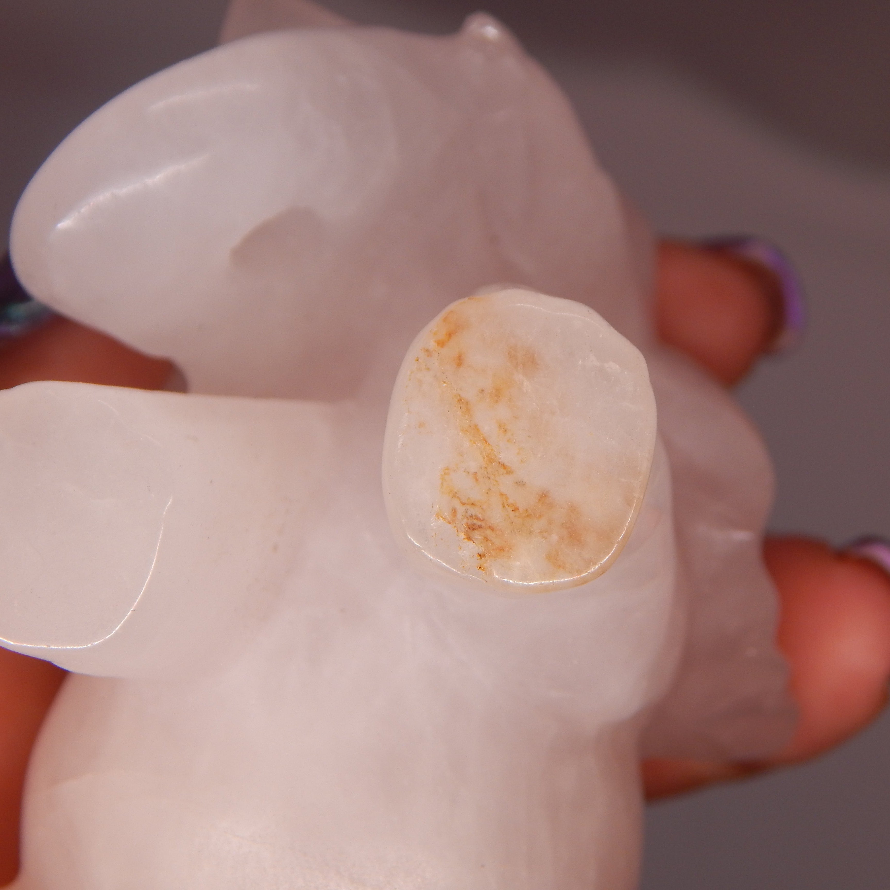 Rose Quartz Elephant