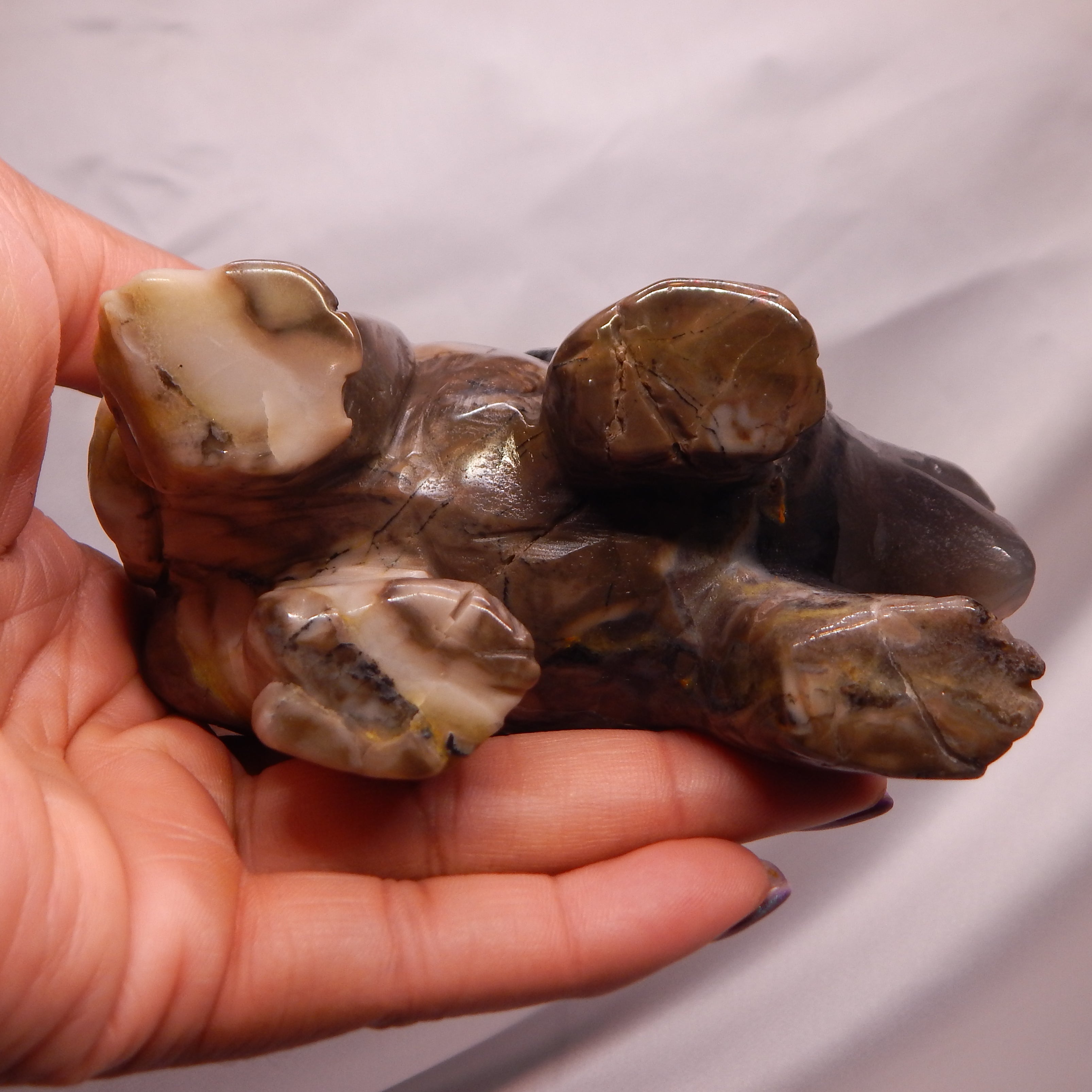 Volcano Agate Elephant