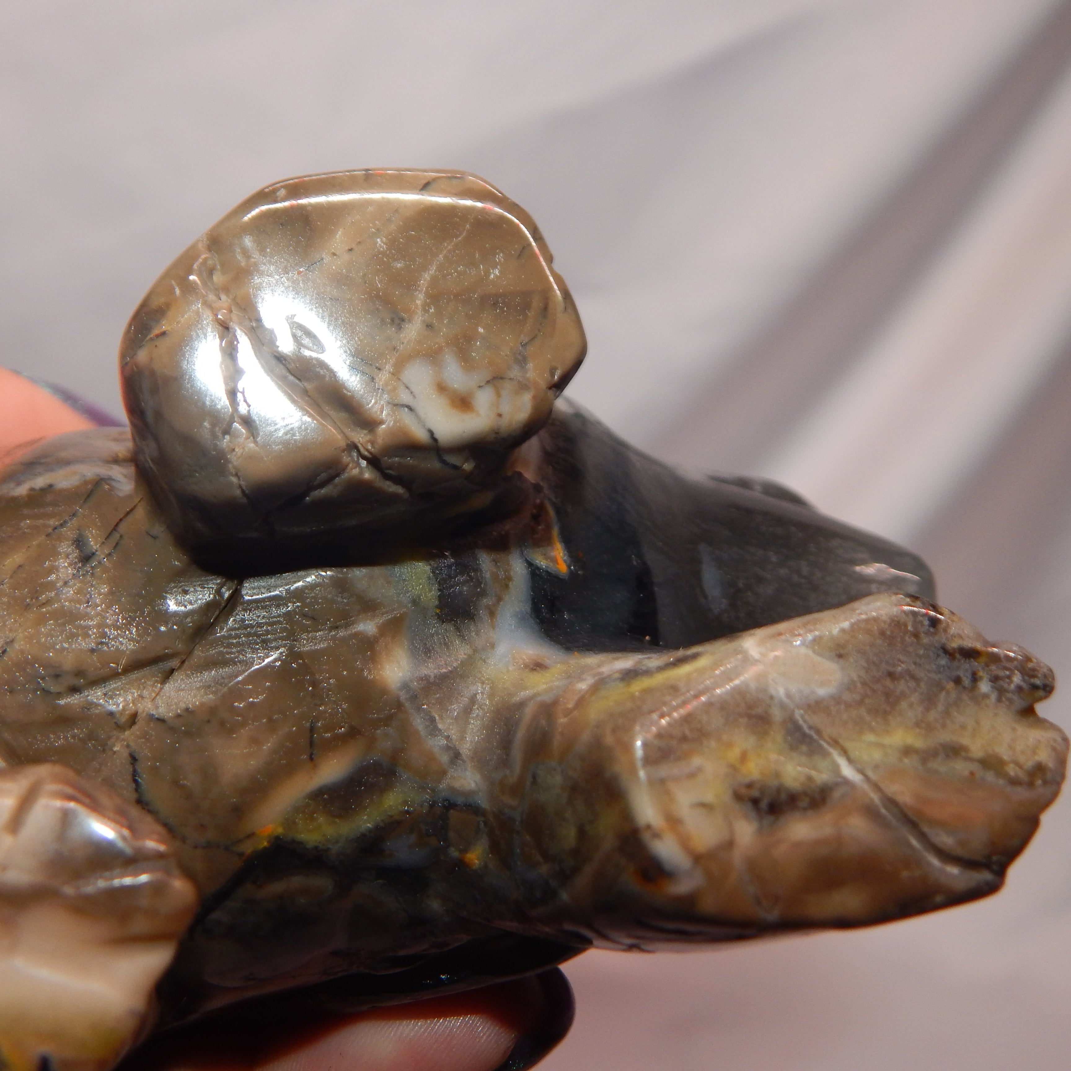 Volcano Agate Elephant