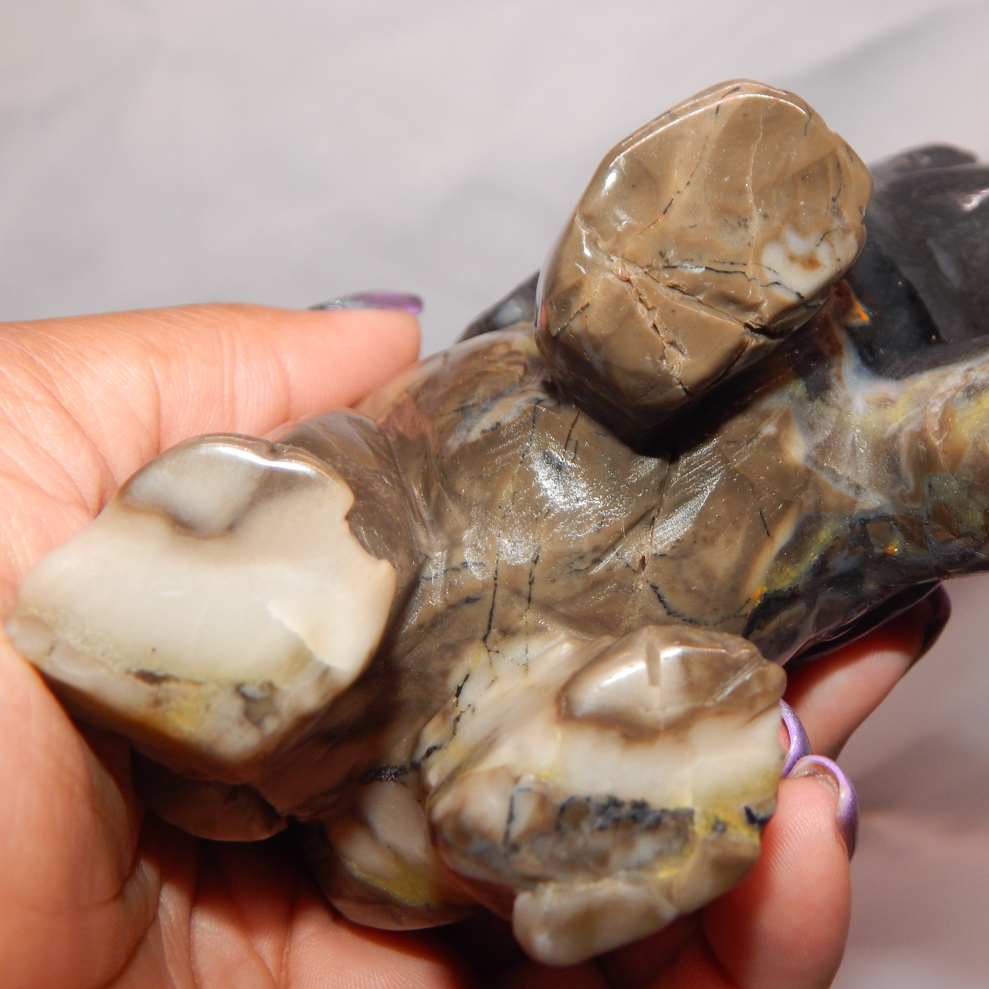 Volcano Agate Elephant