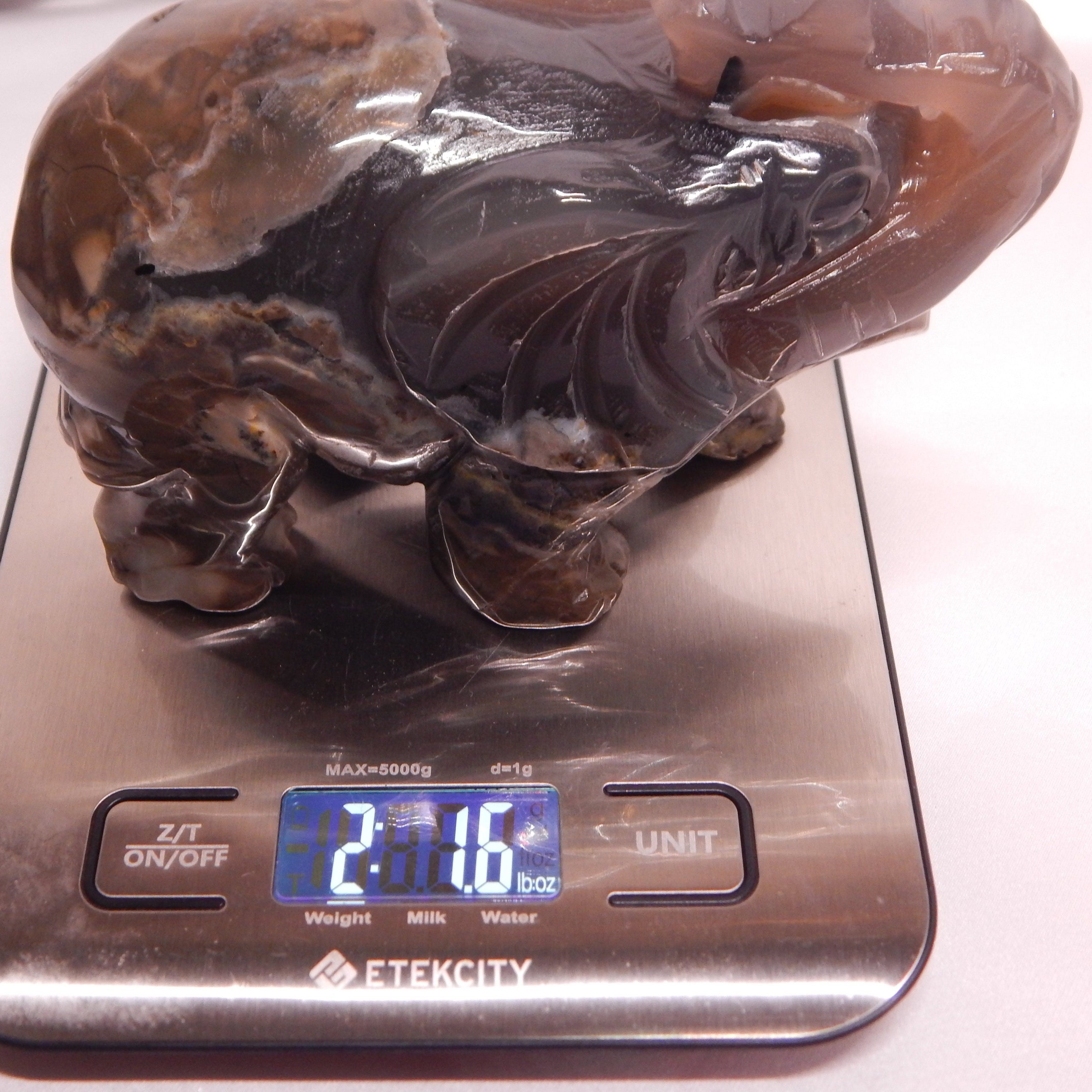 Volcano Agate Elephant