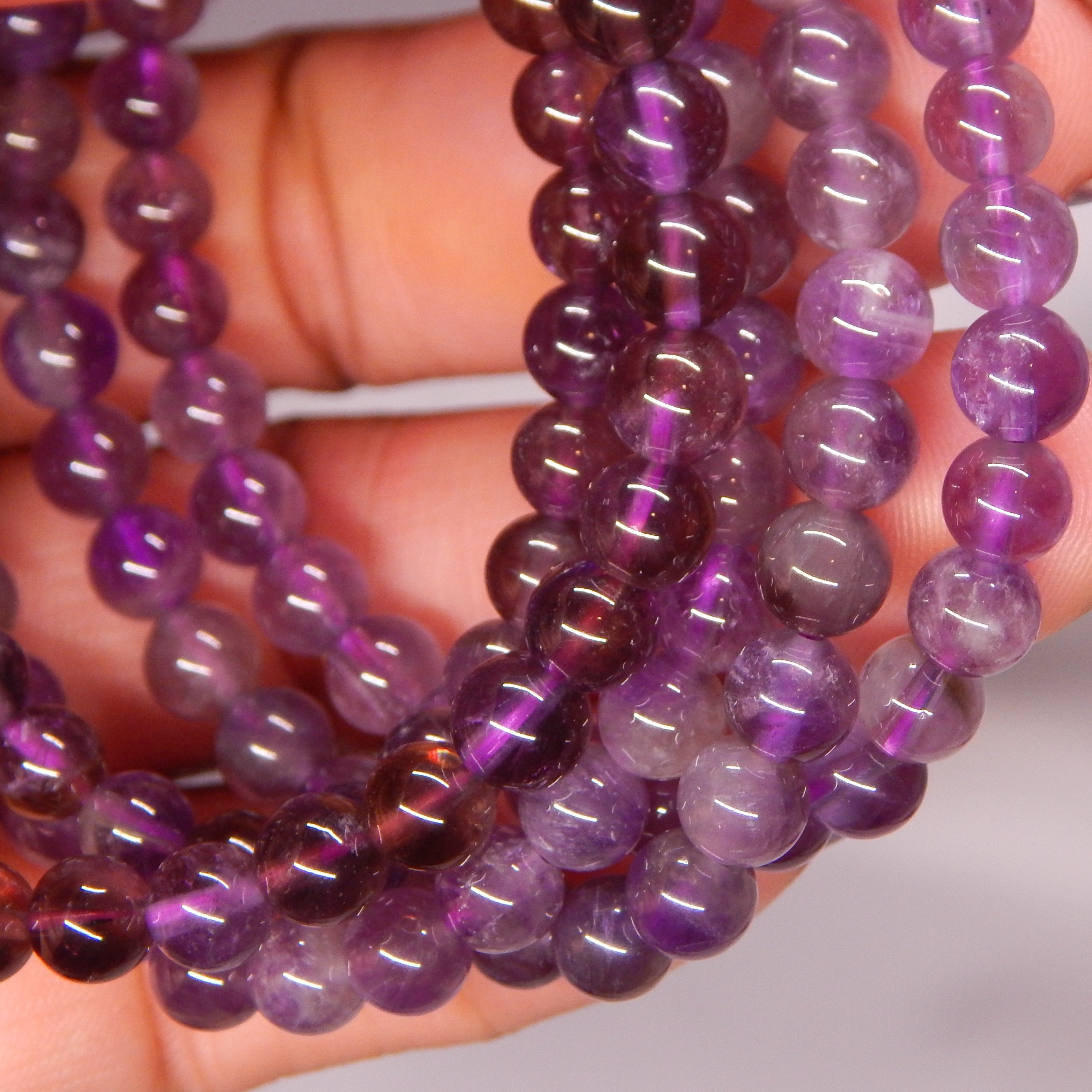 Amethyst Bracelet - (dark)