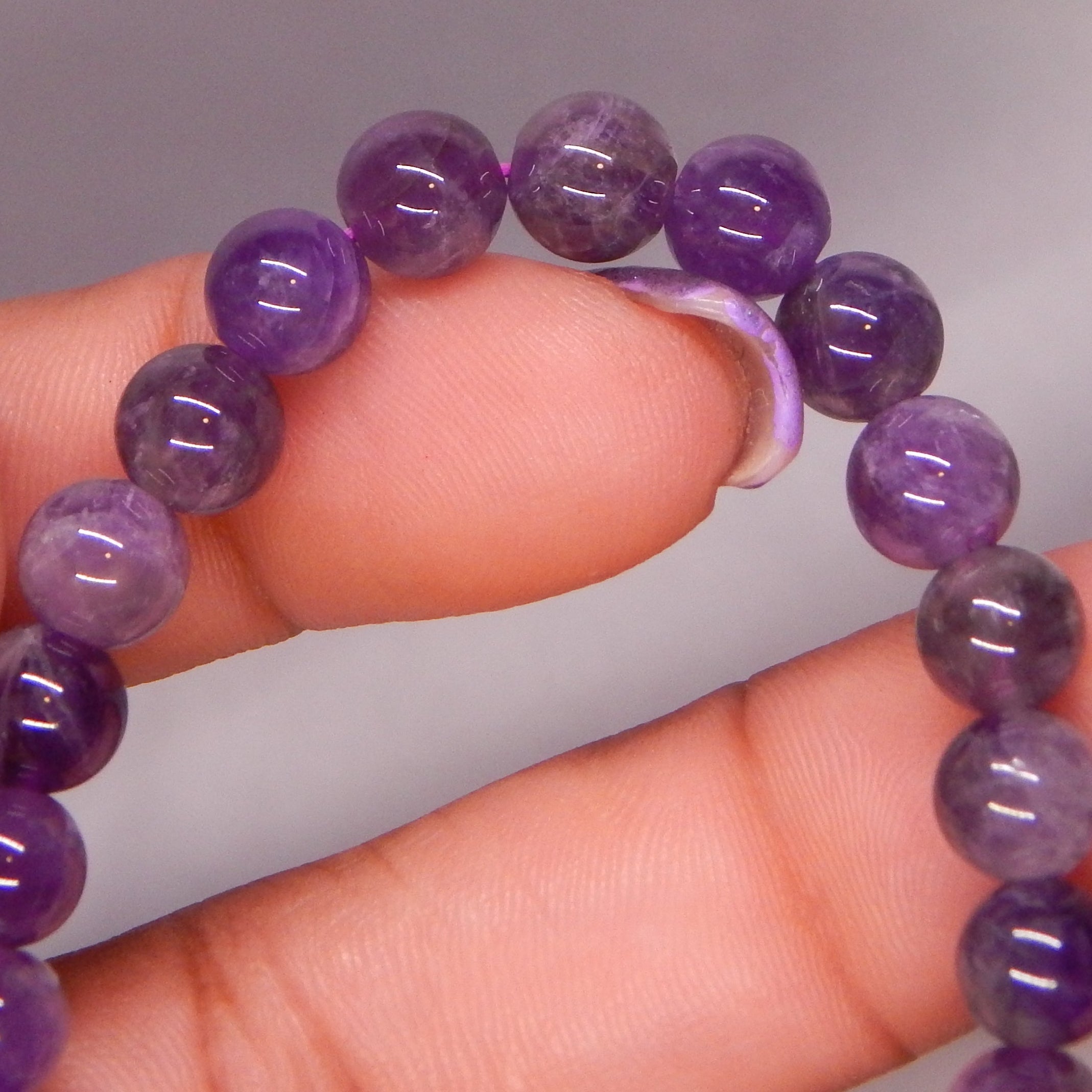Amethyst Bracelet - (dark)