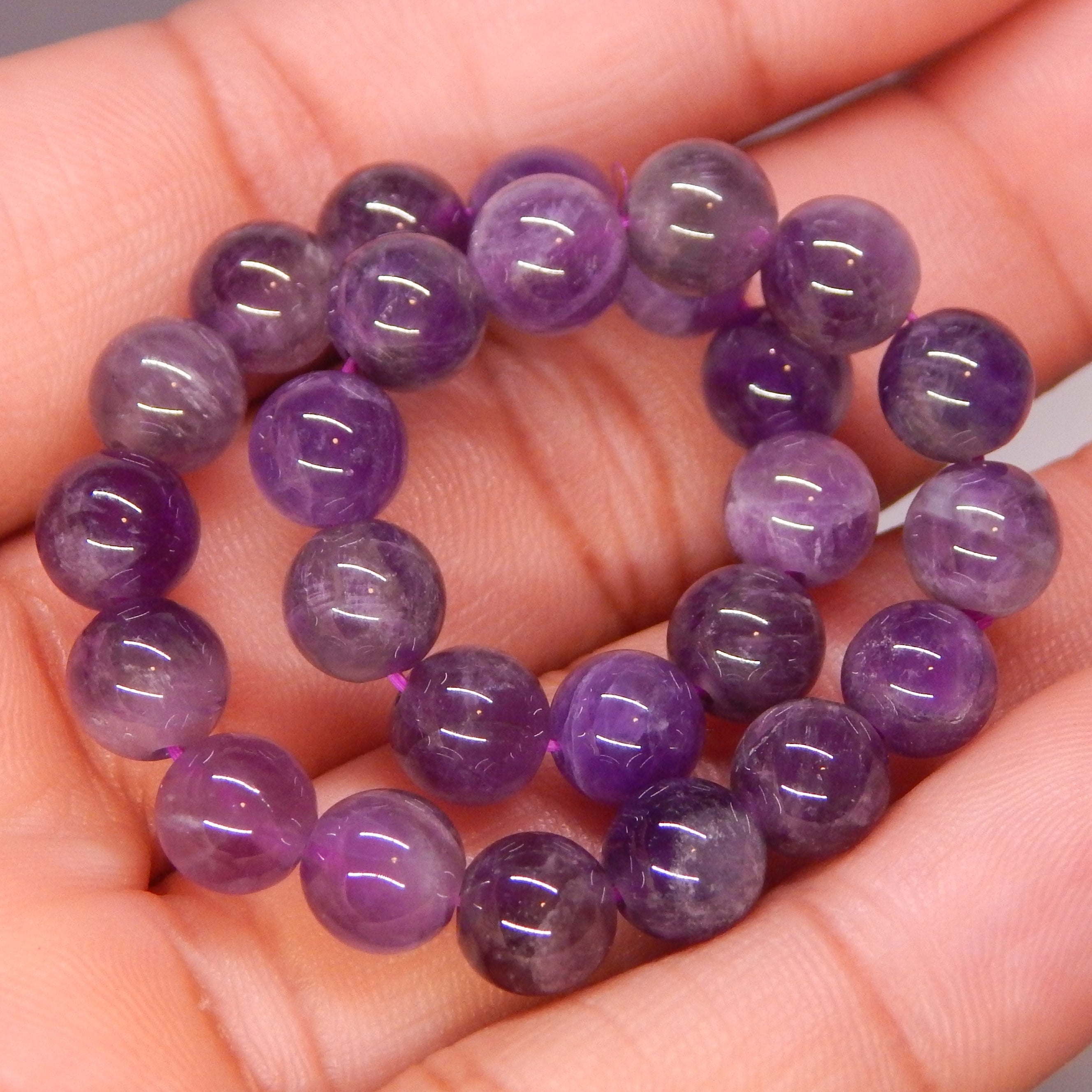 Amethyst Bracelet - (dark)