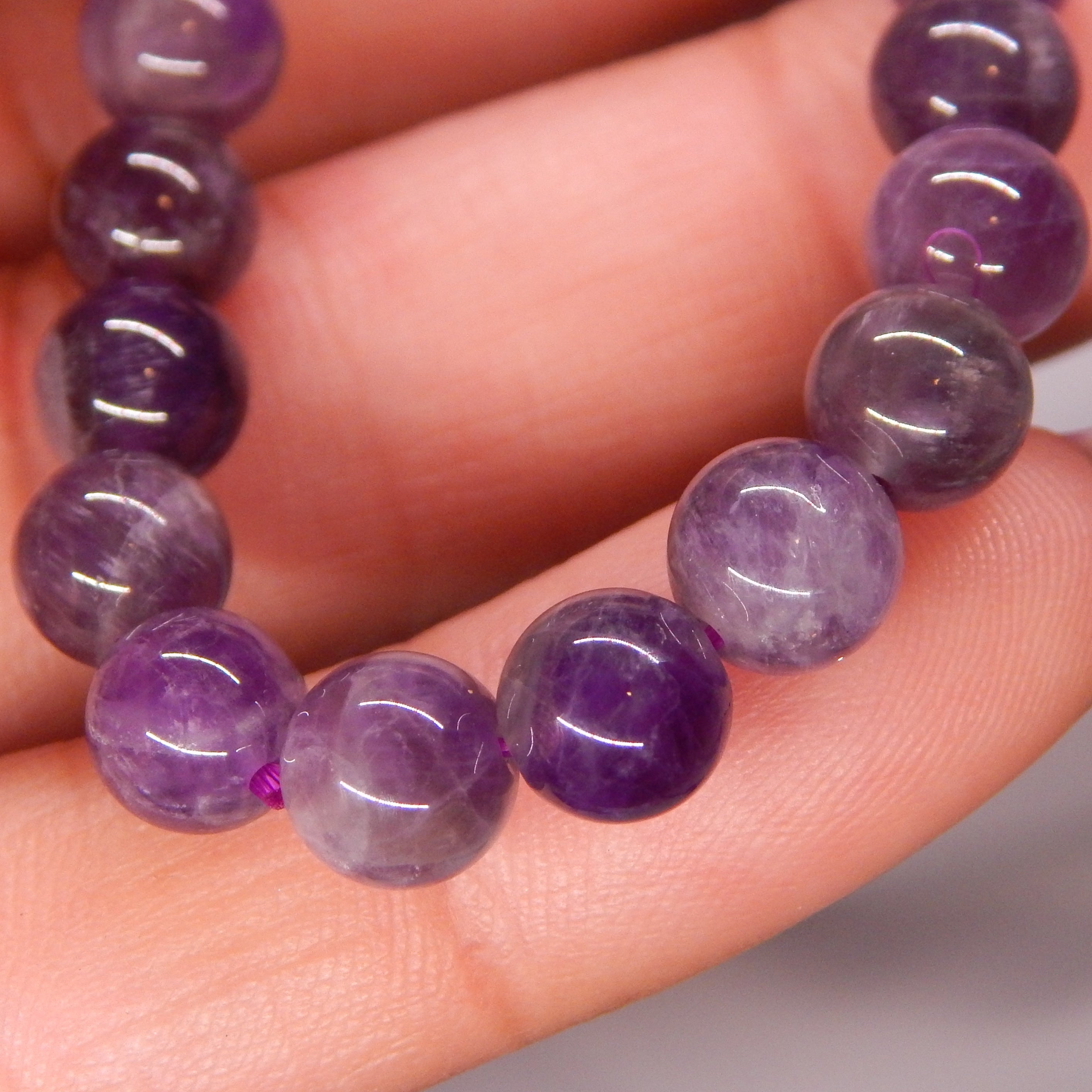 Amethyst Bracelet - (dark)