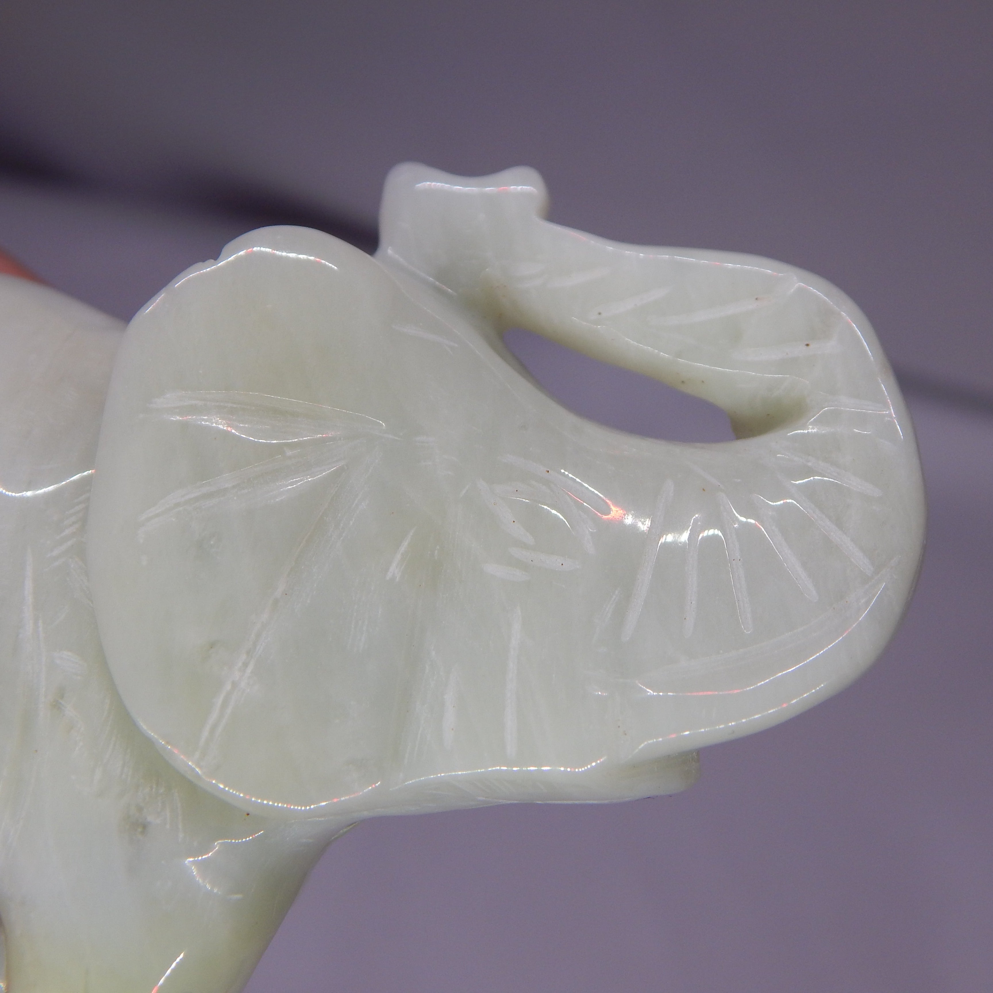Light Green Jade Elephant