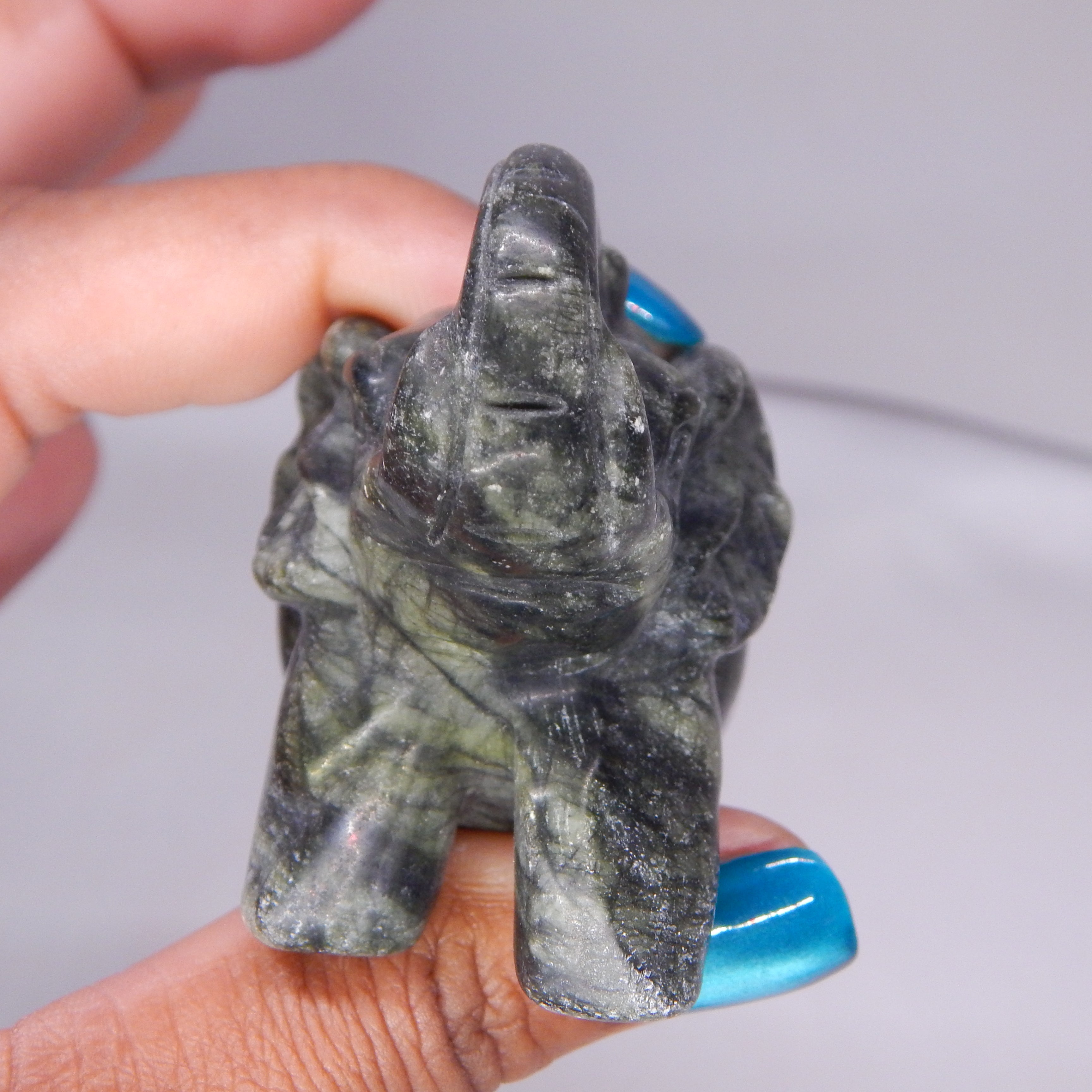 Natural Jade Elephant