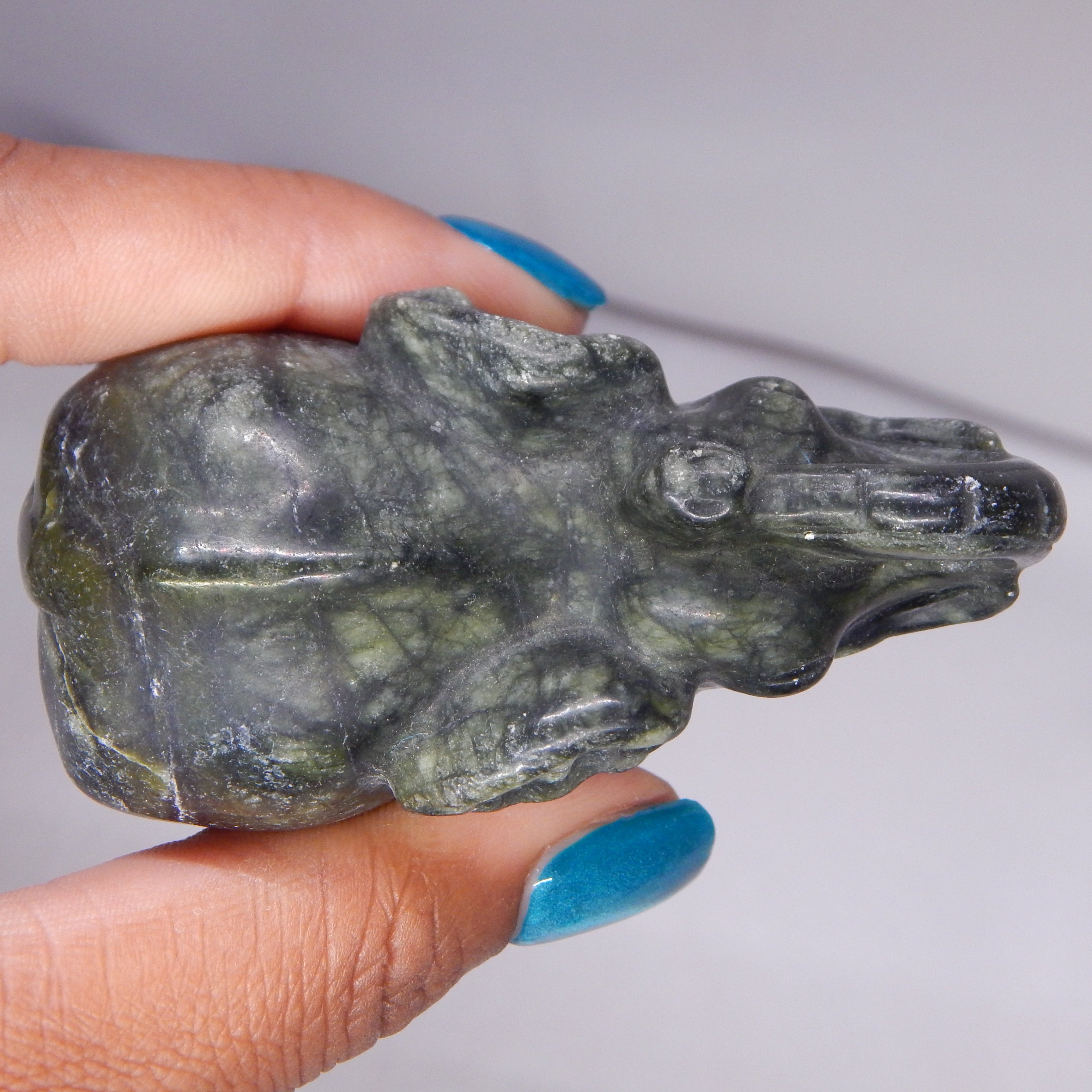 Natural Jade Elephant