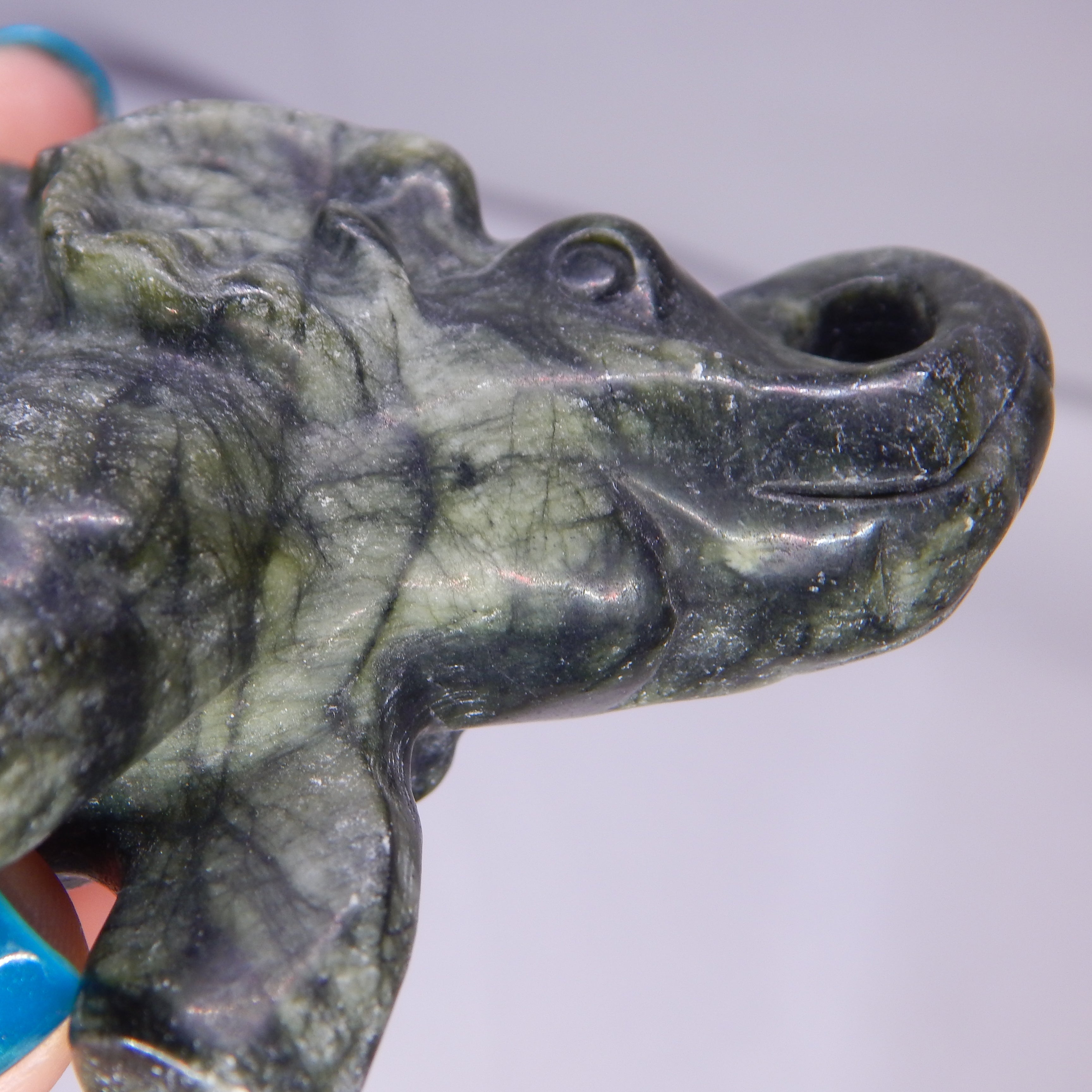 Natural Jade Elephant