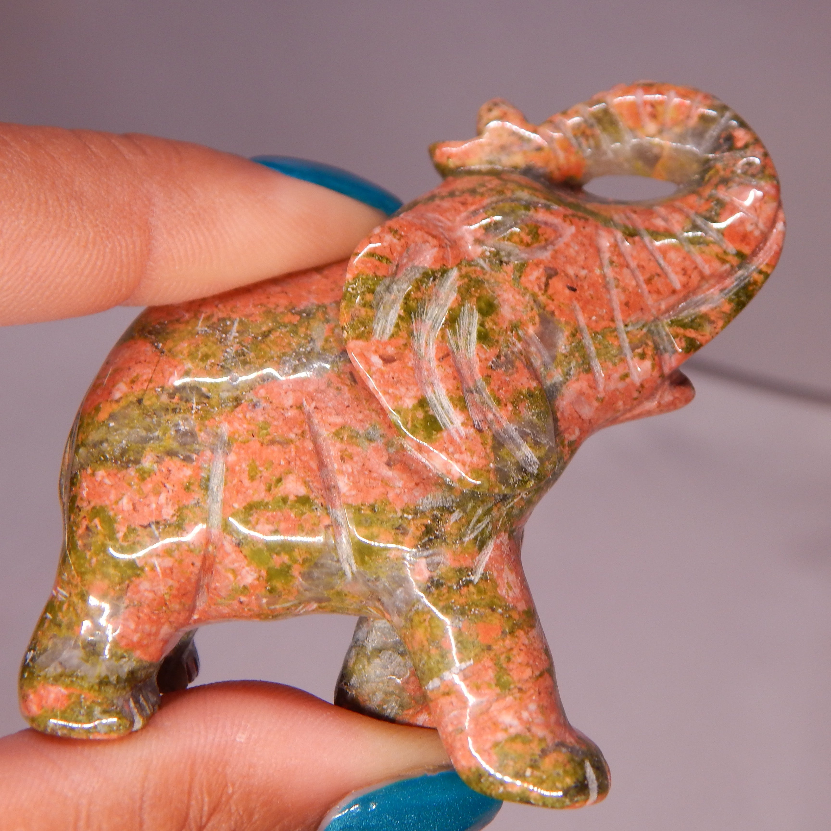 Unakite Elephant