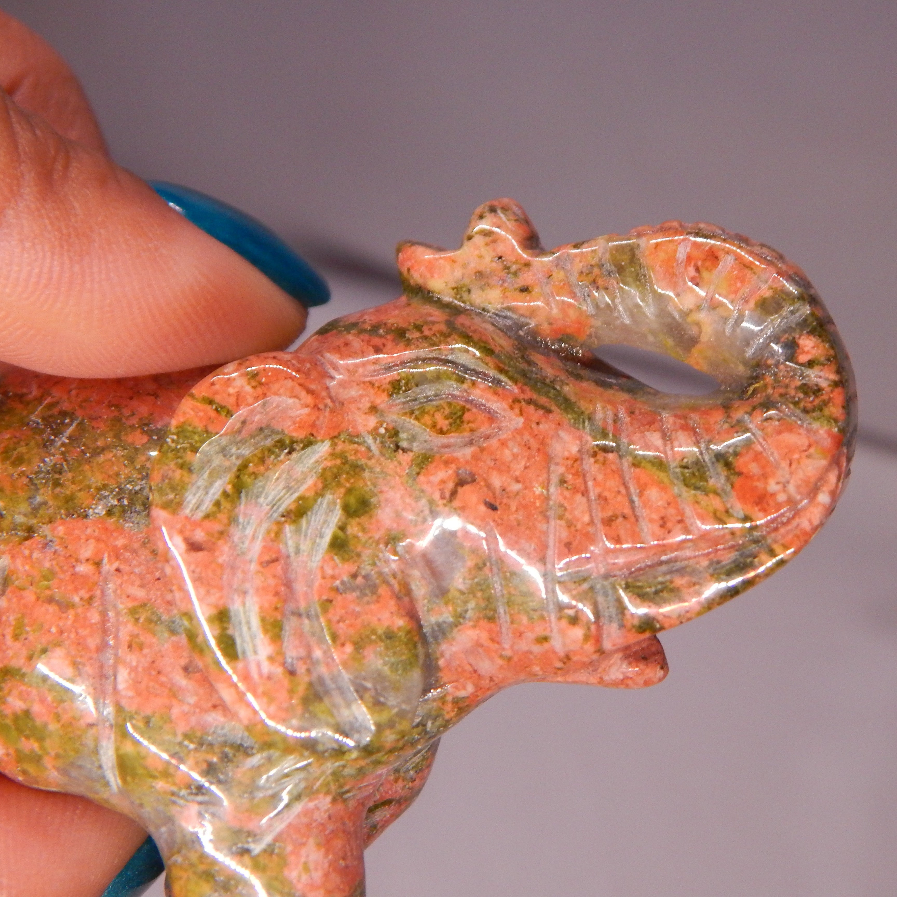Unakite Elephant