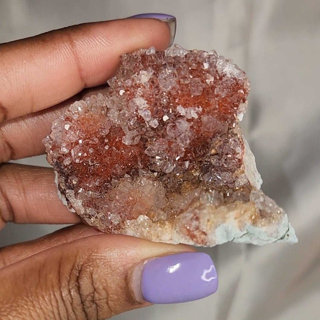 Pink Amethyst Cluster - PAC1 *RARE*