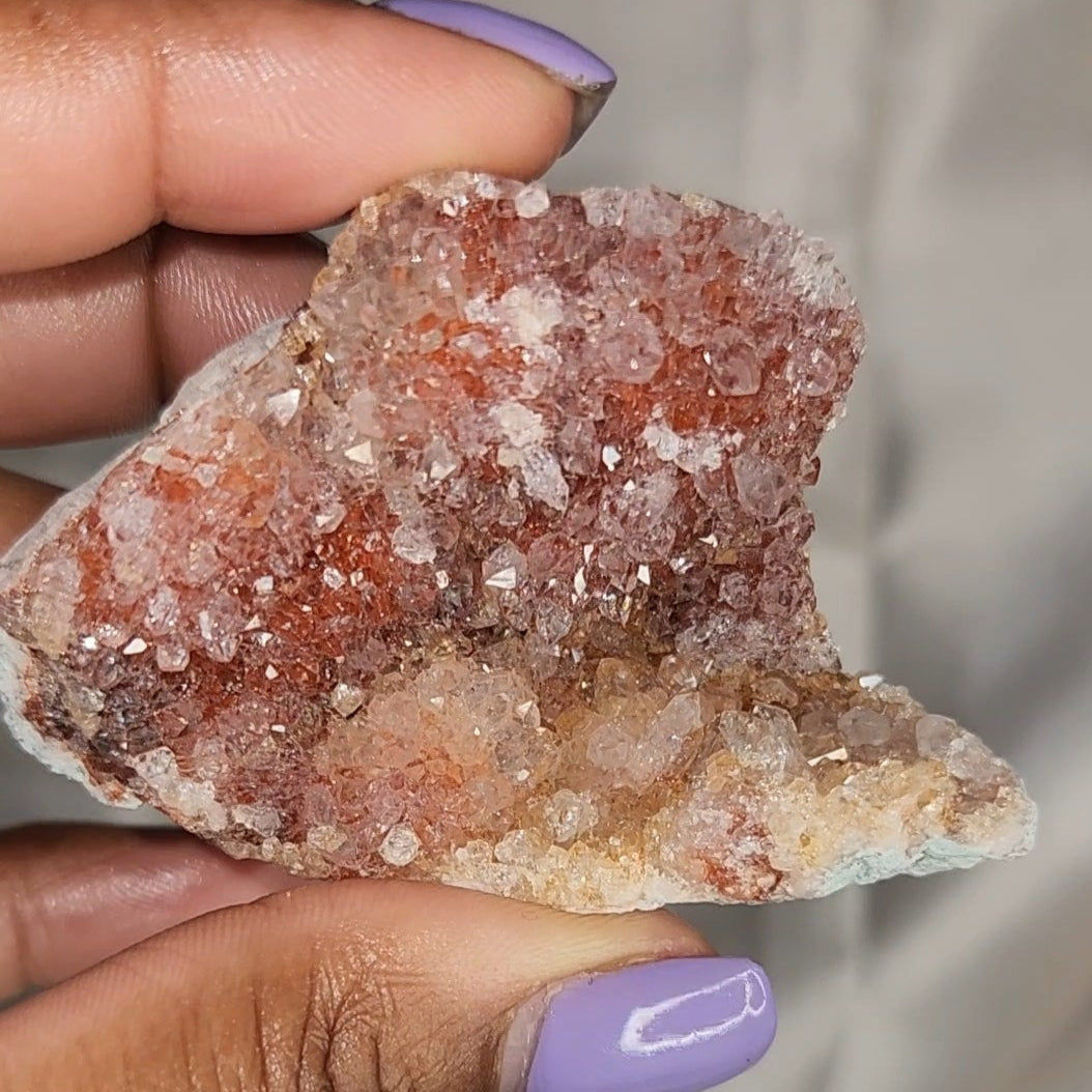 Pink Amethyst Cluster - PAC1 *RARE*