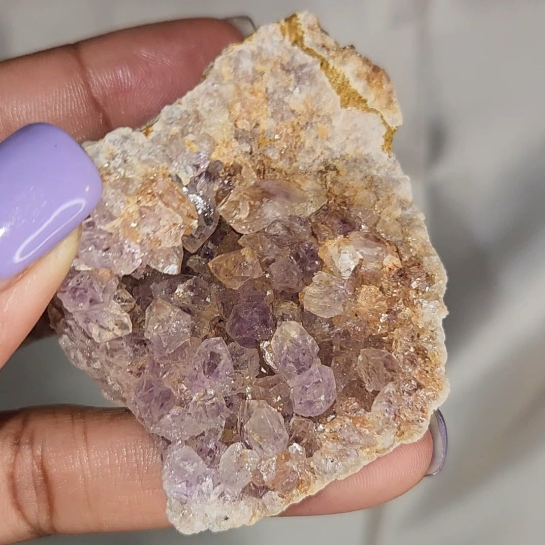 Pink Amethyst Cluster - PAC2 *RARE*