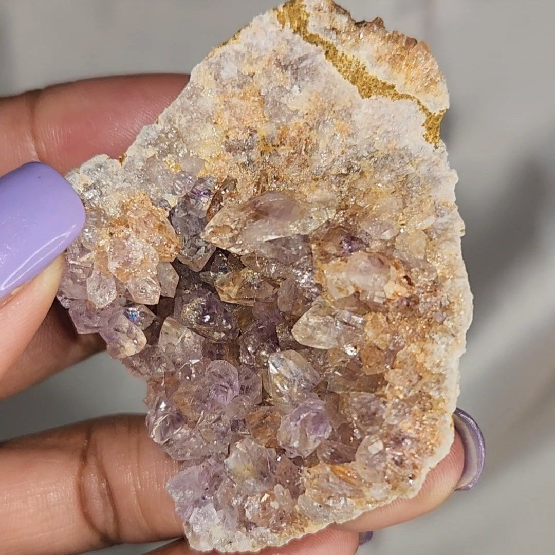 Pink Amethyst Cluster - PAC2 *RARE*