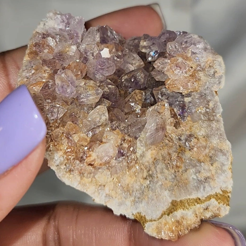 Pink Amethyst Cluster - PAC2 *RARE*