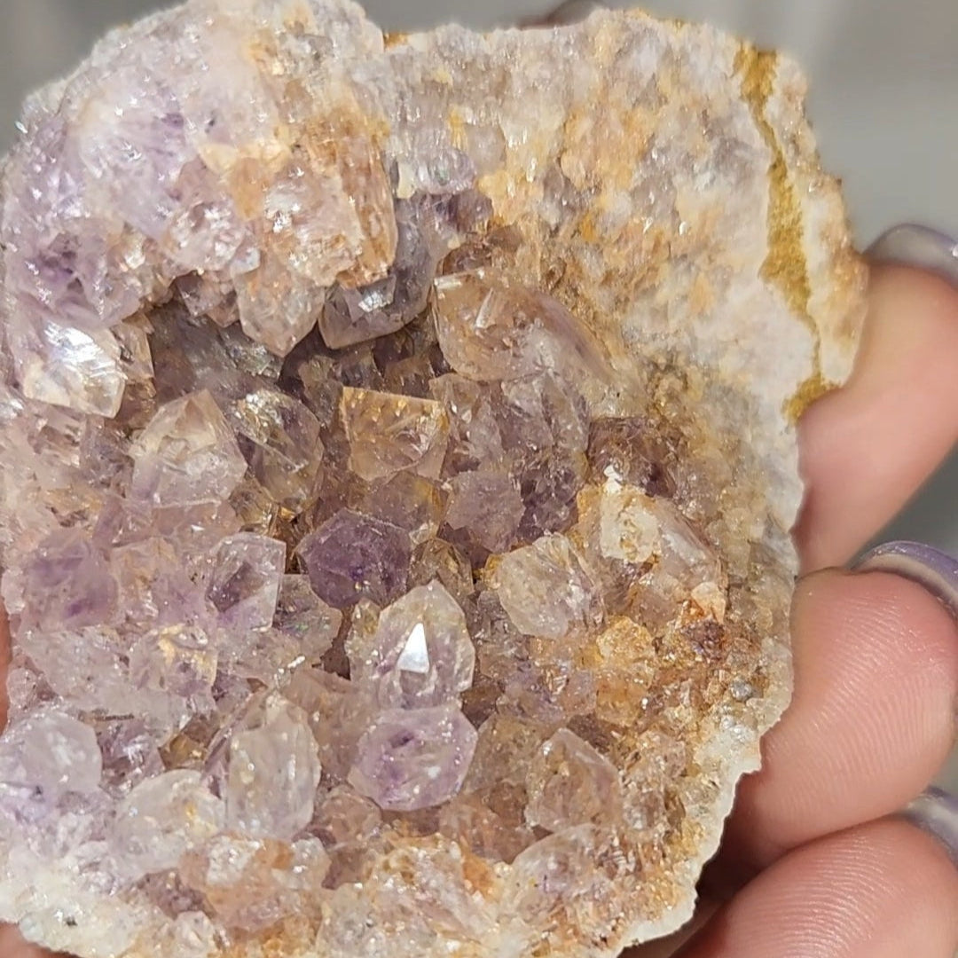 Pink Amethyst Cluster - PAC2 *RARE*