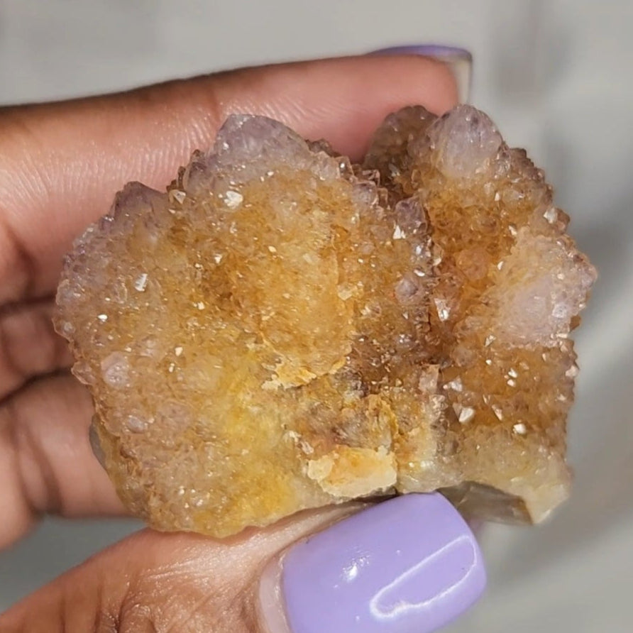 Spirit Quartz - Amethyst & Citrine (SQ1)