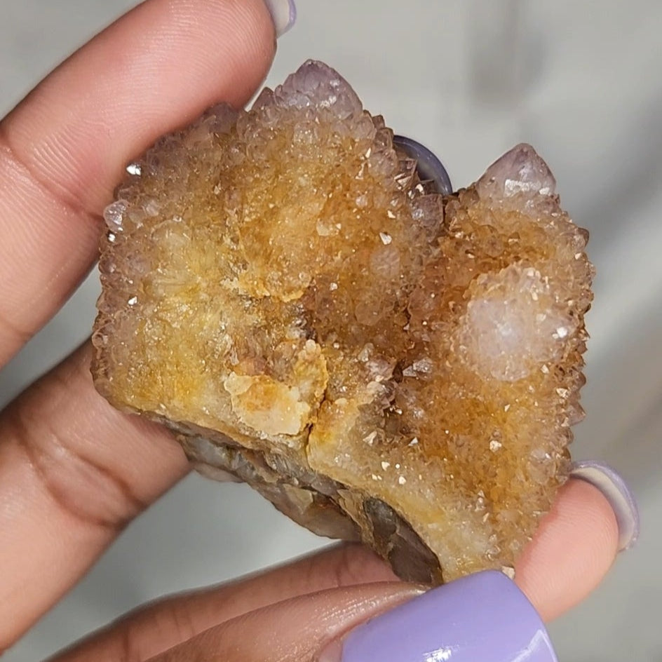 Spirit Quartz - Amethyst & Citrine (SQ1)